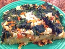 Spinach and Feta Breakfast Bake