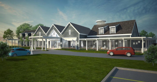 rendering of the Almost Home Kids facility in Peoria