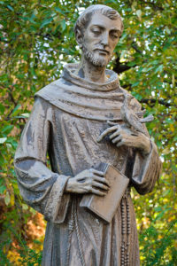 St. Francis statue