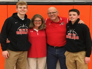 Bridget Nelan and her family 