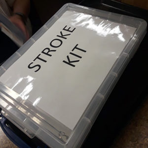 stroke kit in service at OSF HealthCare facility