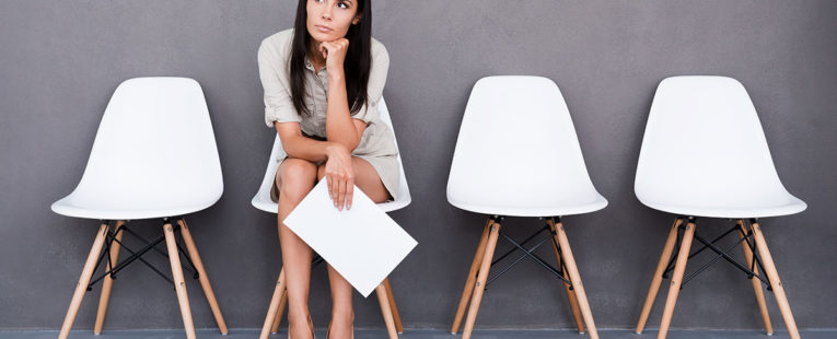Woman Waiting on Interview