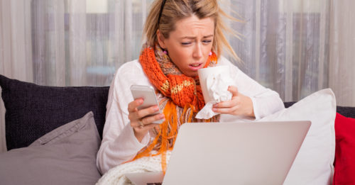 Cough: Allergies or COVID-19 symptom?