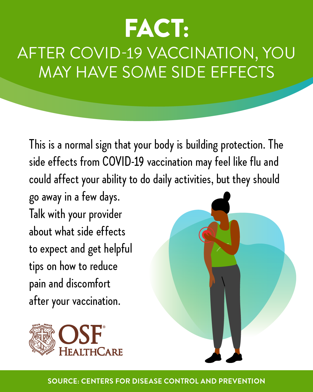 Vaccine Fact Series Side Effects Infographic FIN