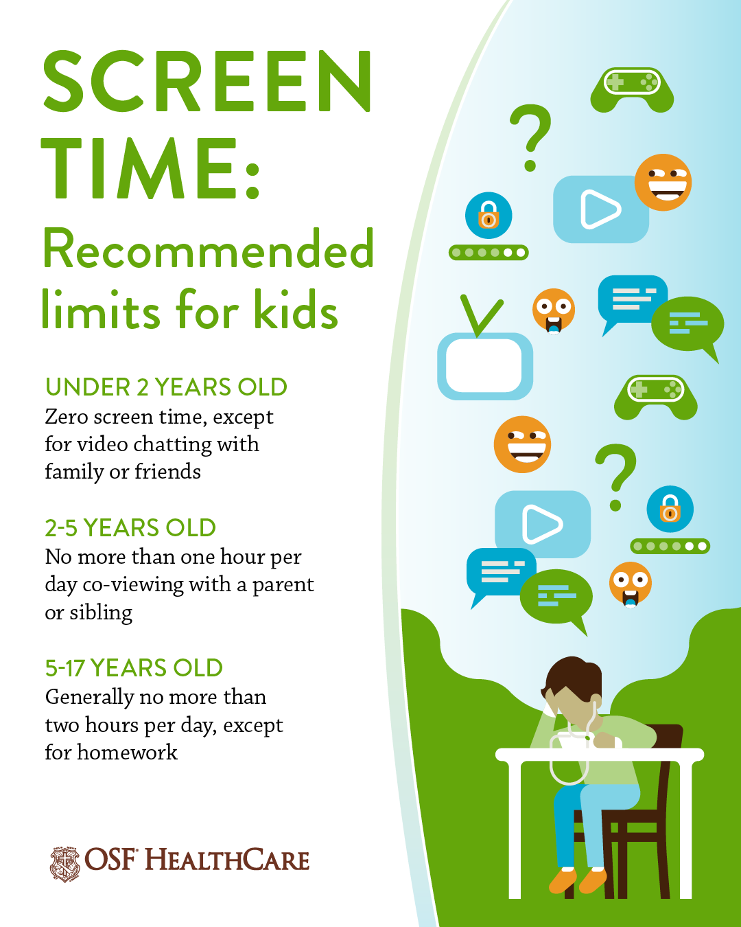 How much time is too much for kids online?, Information Age