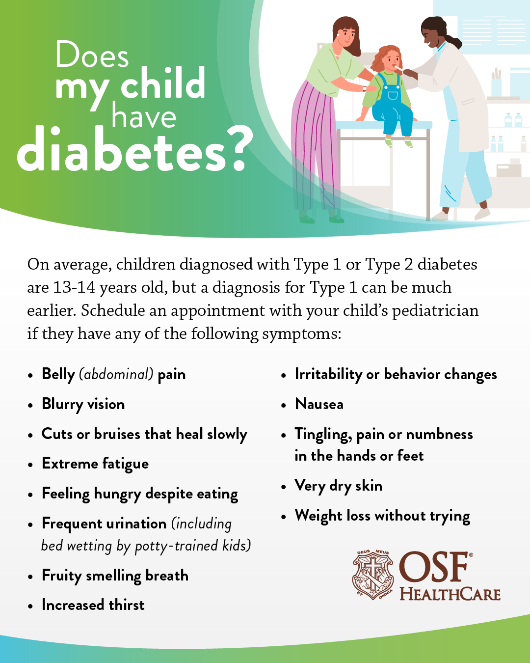 Signs And Symptoms of Type 2 Diabetes in Child  