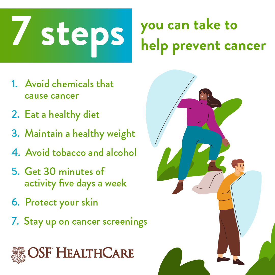 7 tips to prevent cancer | OSF HealthCare
