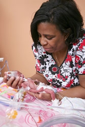 Inpatient Units | Neonatal Intensive Care Unit Baby and Nurse