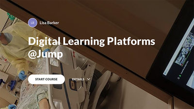 Digital Learning Platforms module screenshot