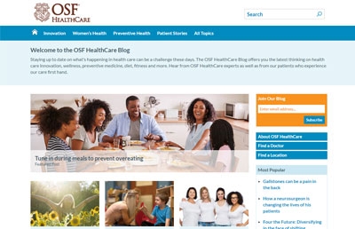 OSF HealthCare blog