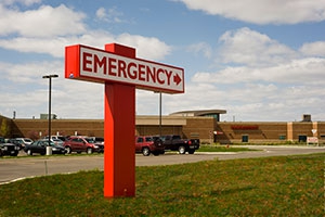 Emergency Services Entrance