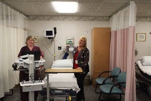 Pre-Op area and Staff