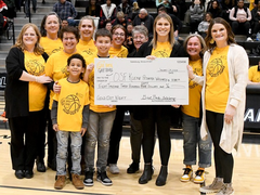 A total of $8,388 was raised for the OSF HealthCare Kleine Pediatric Wellness Center.