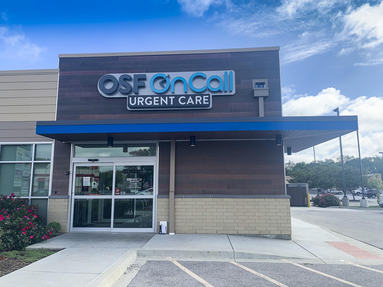 OSF OnCall Urgent Care, 520 N. Cunningham Avenue, Urbana, Illinois, 61802