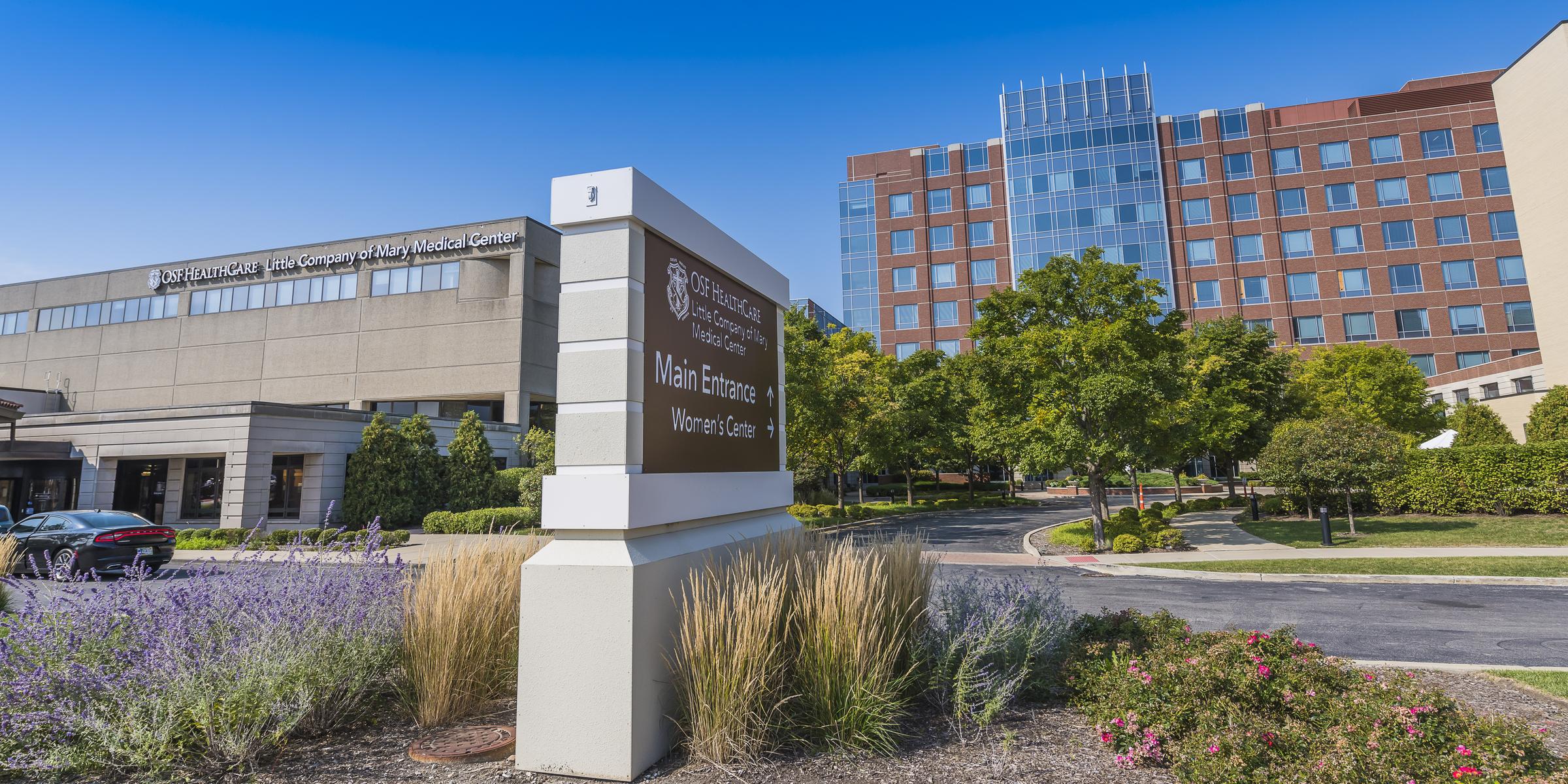 OSF Little Company of Mary Medical Center, 2800 W. 95th Street, Evergreen Park, Illinois, 60805