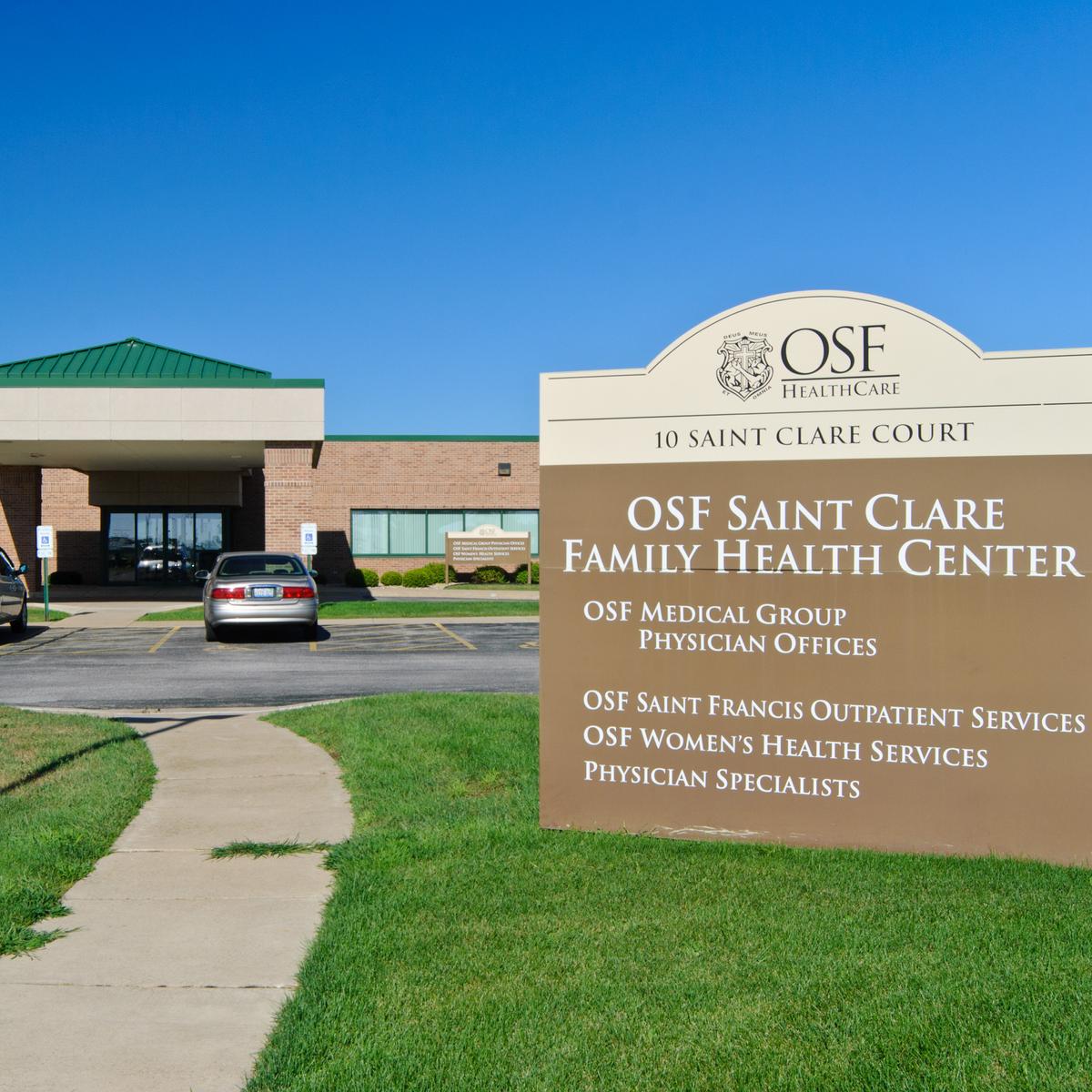 OSF Saint Francis - Diagnostic Imaging & Outpatient Lab, 10 Saint Clare Court, Washington, Illinois, 61571