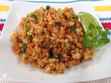 Mexican Cauliflower "Rice"