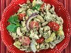 Cilantro Pesto Pasta Salad