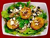 Grilled Peach Salad with Blue Cheese