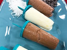 Tropical Coconut Pudding Pops