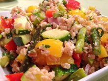 Spring Farro Salad